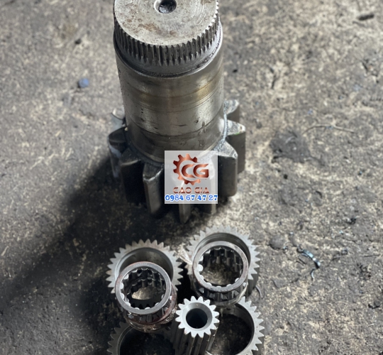 Nhông + Trục Răng Mẫu 1
